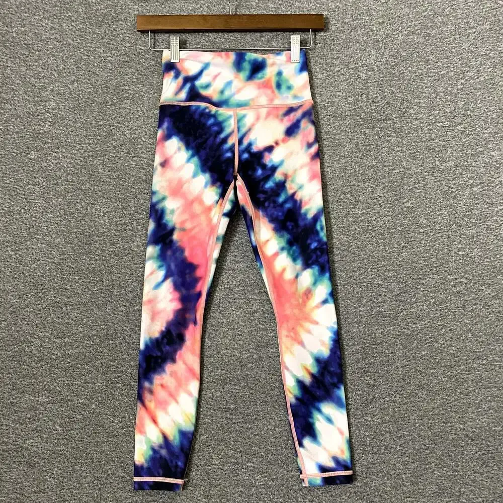 Athleta Women’s Size XXS Elation TIe Dye 7/8 Tight - Pull On High Rise Legging